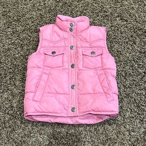 Walls Authentic Ranchwear girls puffy vest (pink, 3T)